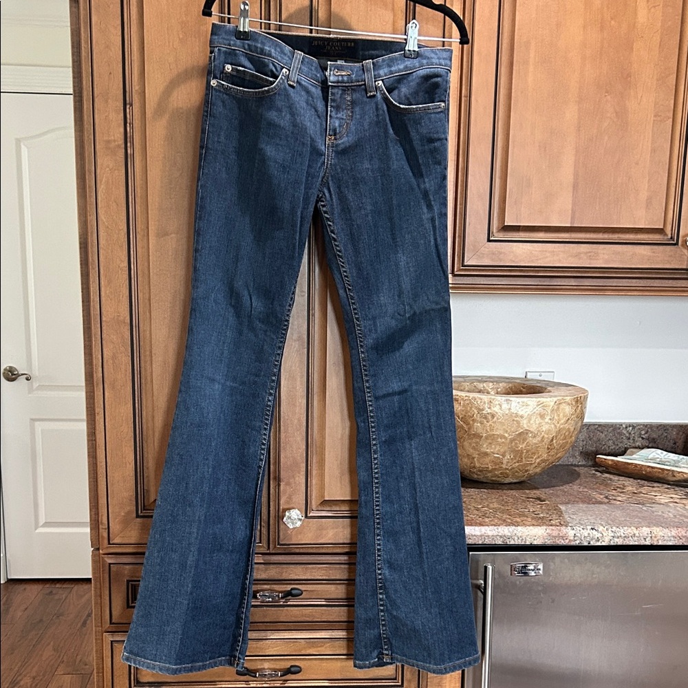 Juicy Couture Dark Blue Flare Jeans